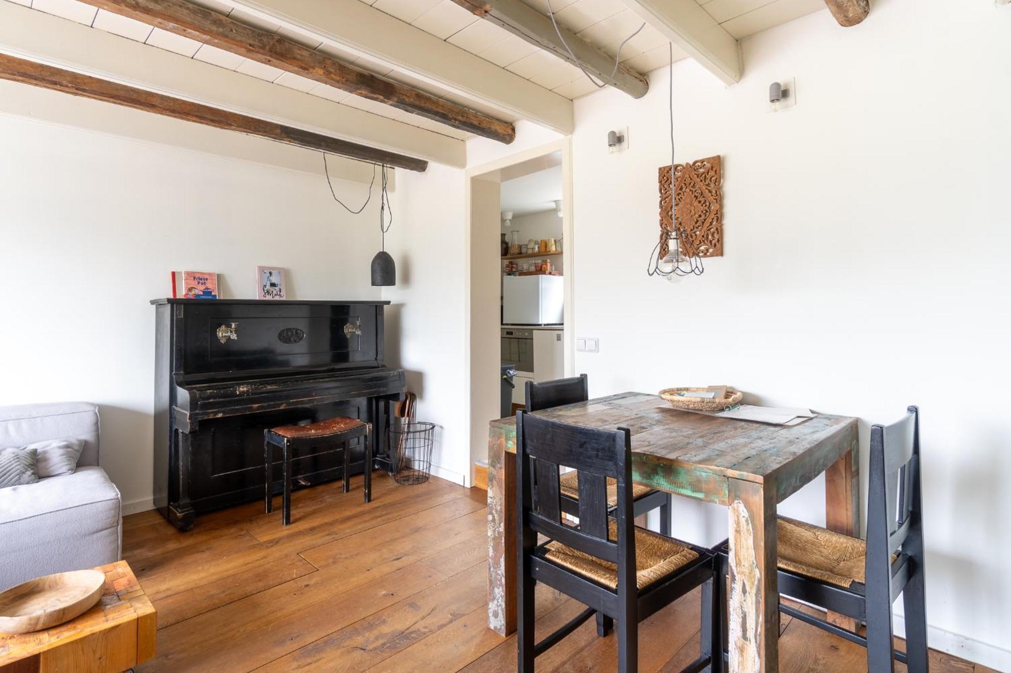 Stijlvol & Lief Onthaast-Huisje Met Piano, Tv En Wifi Holwerd Exterior foto