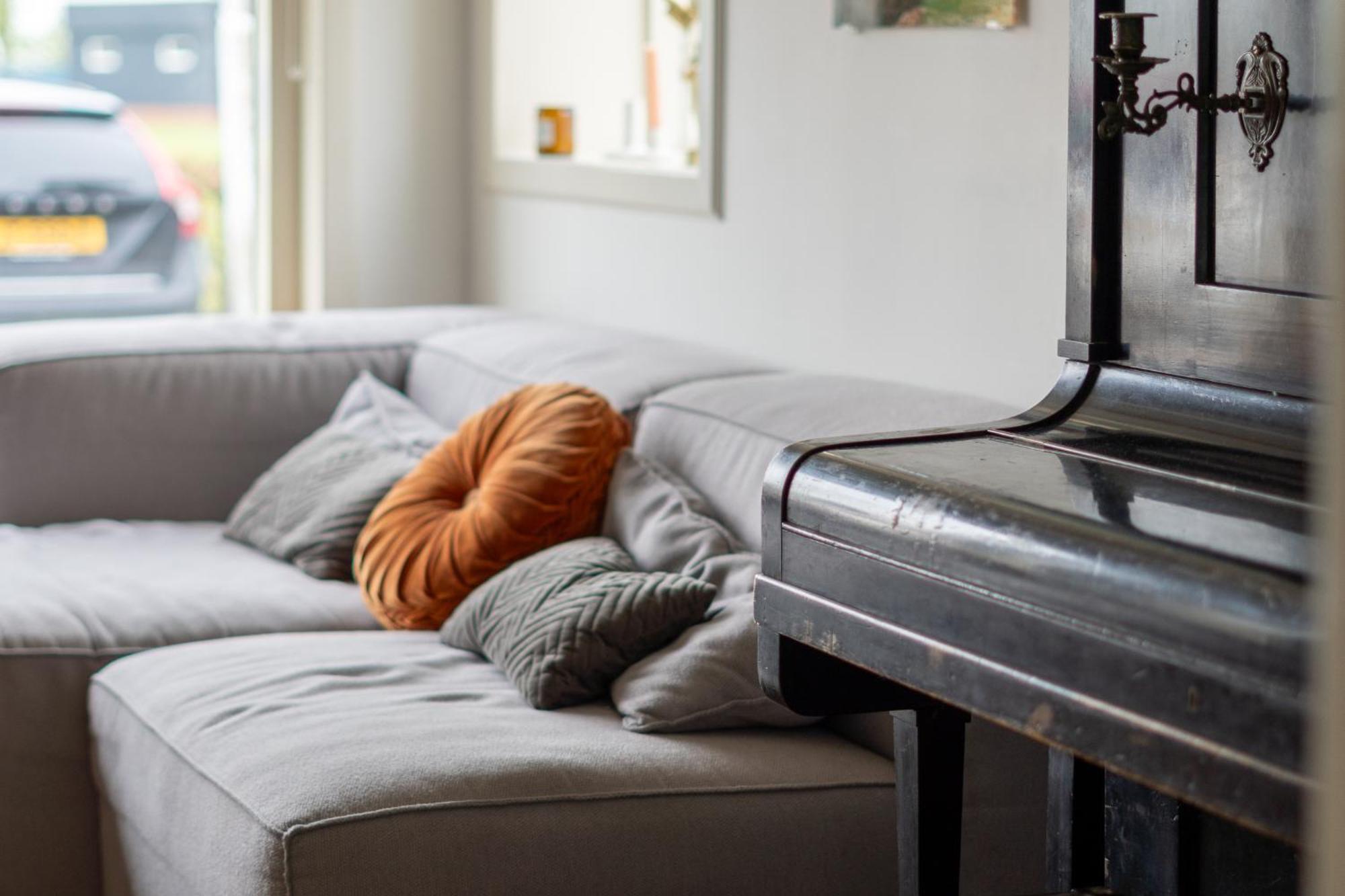 Stijlvol & Lief Onthaast-Huisje Met Piano, Tv En Wifi Holwerd Exterior foto